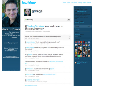 @gdrage Custom Twitter Background