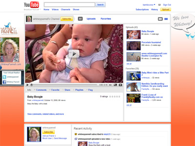Whitney Pannell Custom YouTube Background