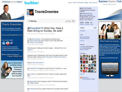 @travisgreenlee Custom Twitter Background