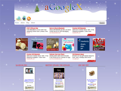 agooglex.com Custom Wordpress Site