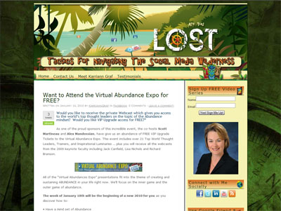 karrianngraf.com Custom Wordpress Site