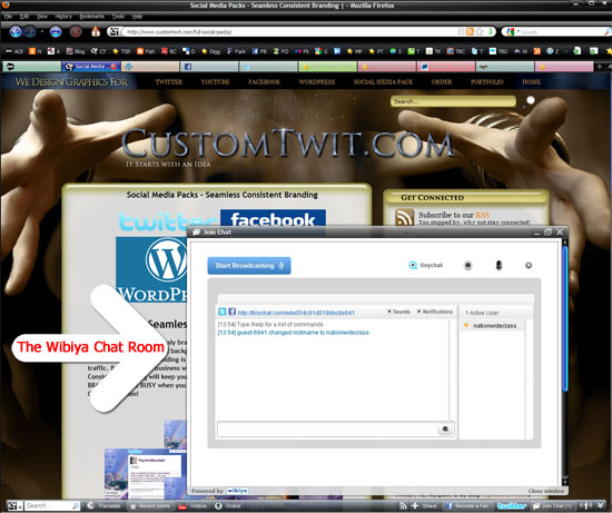 Wibiya Chat Room Wibiya Chat Room