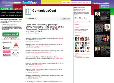 @contagiousconf Custom Twitter Background