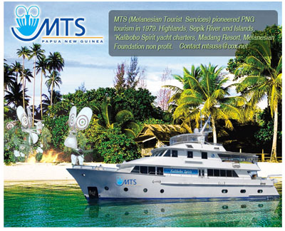 Melanesian Tourist Services Custom Facebook Fan Page Landing Welcome Page