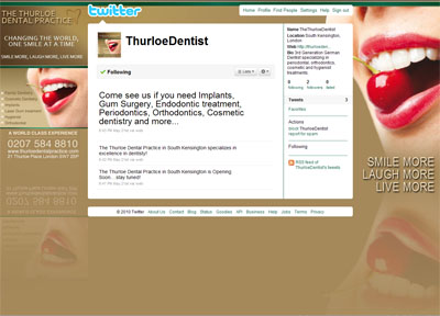@ThurloeDentist Custom Twitter Background