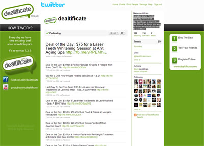 @dealtificate Custom Twitter Background