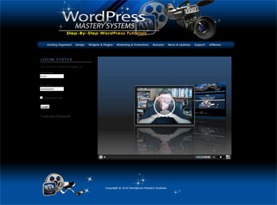 Wordpress Mastery Systems Custom Wordpress Membership Site