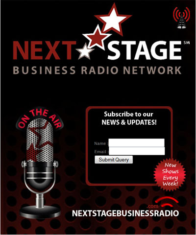 Next Stage Business Radio Custom Facebook Fan Page Welcome Landing Page