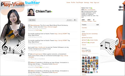 @chientan Custom Twitter Background