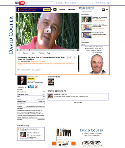David Couper Coach Custom YouTube Background David Couper Coach Custom YouTube Background