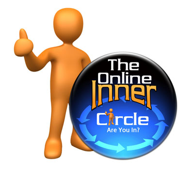 The Online Inner Circle Custom Web Site Logo Blog Header The Online Inner Circle Custom Web Site Logo Blog Header