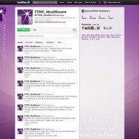 @tthc_healthcare Custom Twitter Background Skin