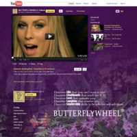Butterflywheel Custom YouTube Background Skin