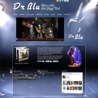DrBlu Band Custom WordPress Site & Blog