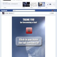 Dr Blu Band Custom Facebook Timeline Cover Image & Welcome App
