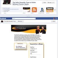 Kelly Domaille Custom Facebook Timeline Cover Image & Welcome App
