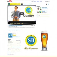 Schubros Brewery Custom YouTube Background Skin