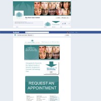 The Skin Care Center Custom Facebook Business Page Timeline and App