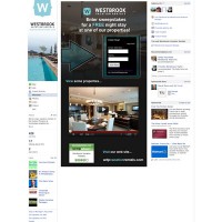 Westbrook Vacation Rentals Custom Facebook iFrame Application with Like-Gate Reveal